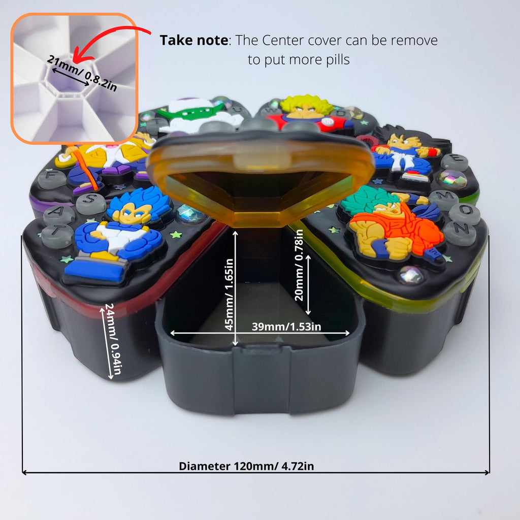 Dragon Case - XL Pill Box