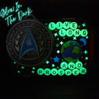 Pilulier pliable « Académie Starfleet » matin et soir, distributeur de compléments alimentaires, pilulier 7 jours, pilulier 7 jours et 7 nuits