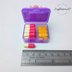 Pilulier décoré « Glow With Me » pour une seule journée