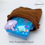 Pilulier Thalassophile : Organisateur journalier lumineux sur le thème de l'océan