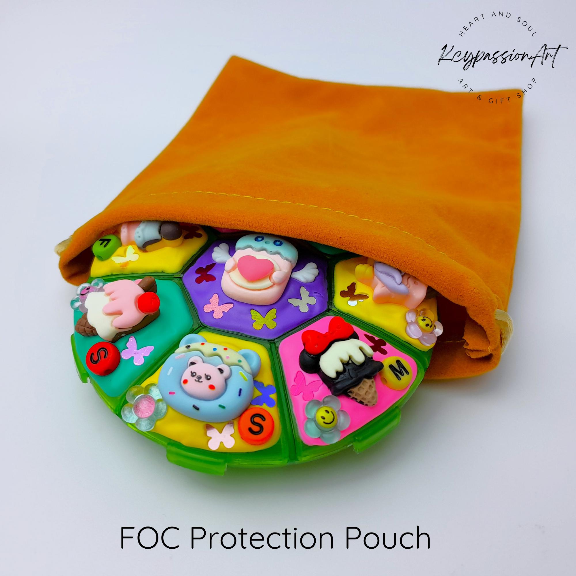 I Scream Hallelujah Round 8 Compartments Pill Box