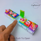 7 Magic Kabi Pink Balls - Straight Pill Box