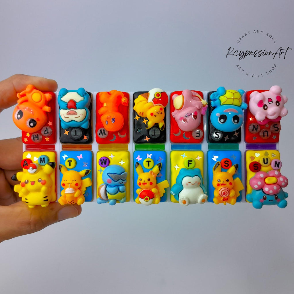 Happy Playmates - Detachable Pill Box