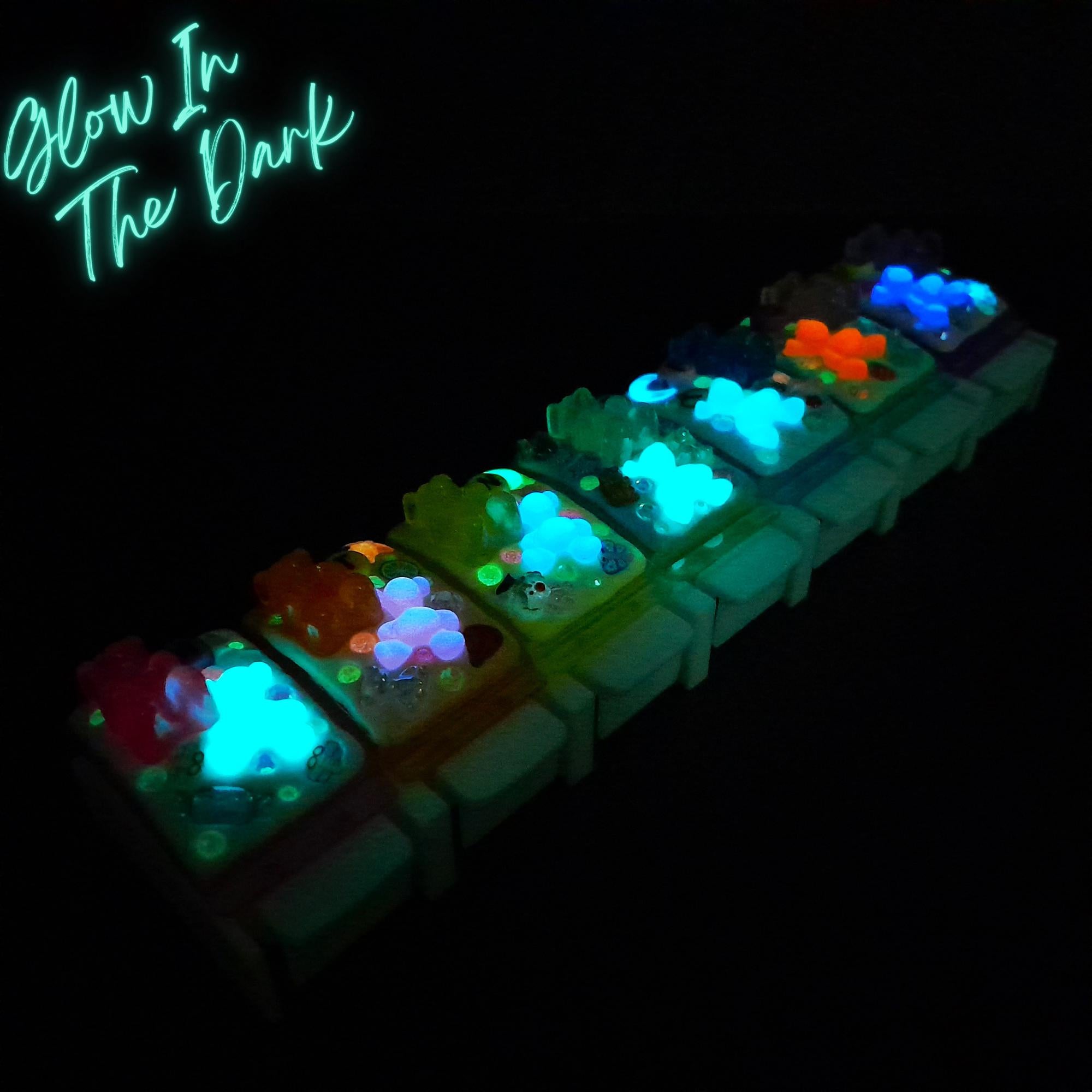 Gummy Bear Glow - Straight Pill Box