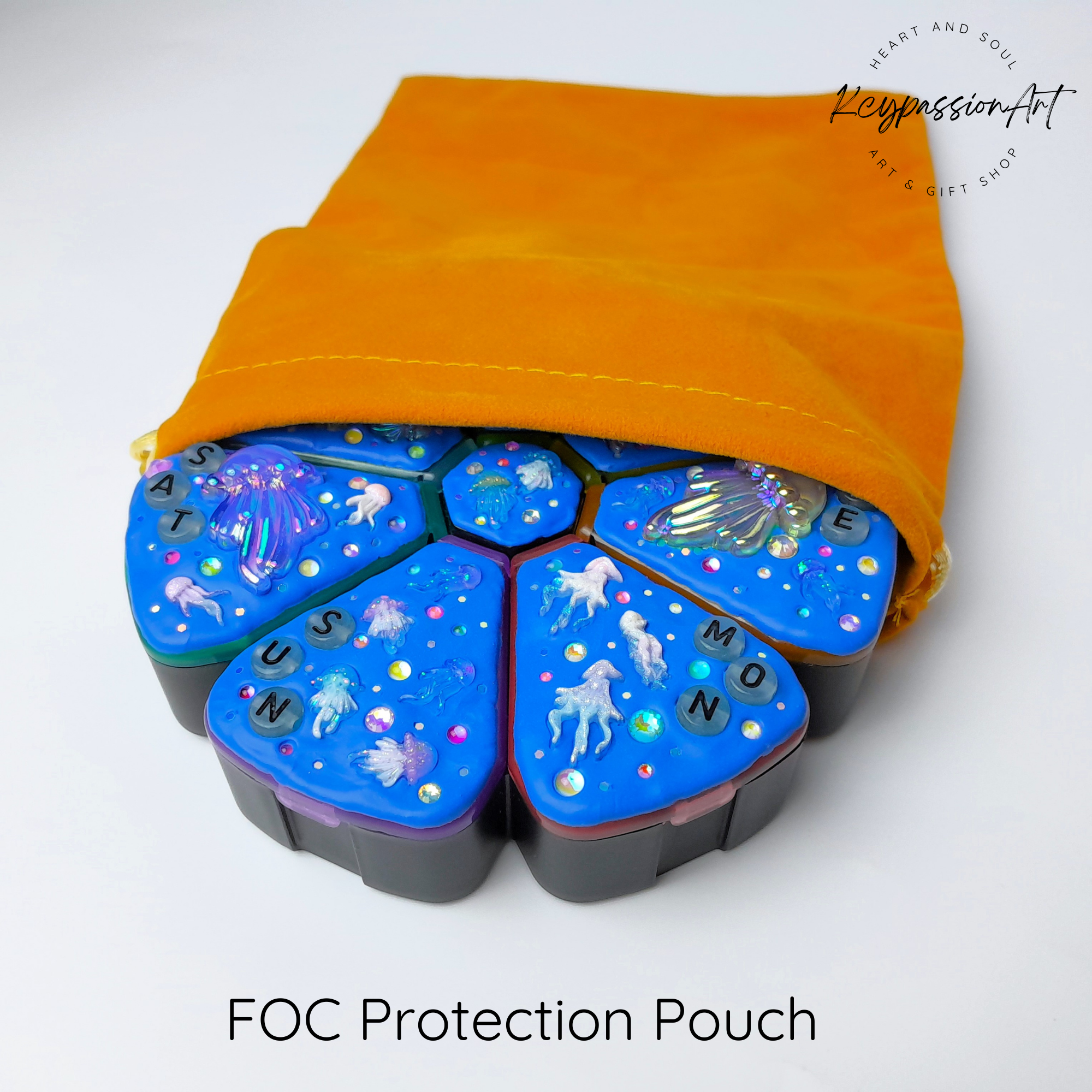 Jellyfish Glow - XL Pill Box