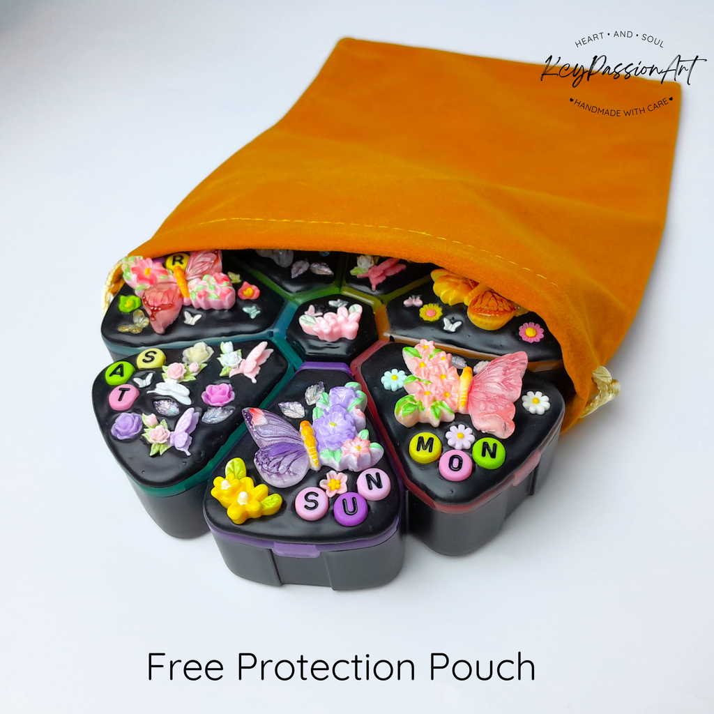 Butterflies Paradise - XL Pill Box