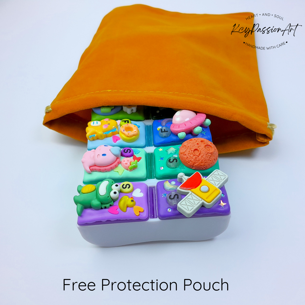 Space And Dino - Detachable Pill Box