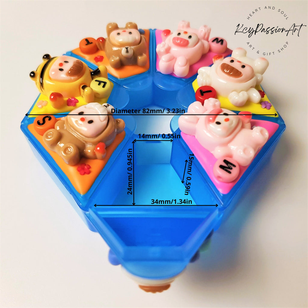 Playful Baby Pyjamas - Heptagon Pill Box