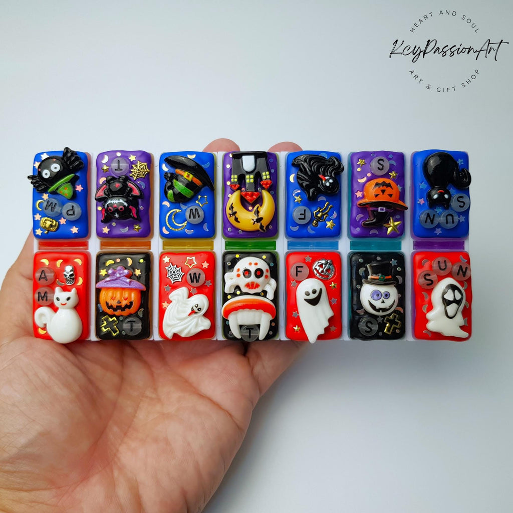 Spooky Groovy Fun - Detachable Pill Box