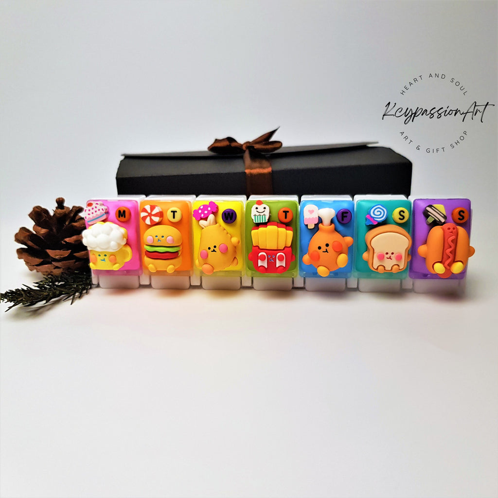 Food For Thought - Straight Pill Box