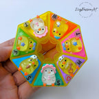 Winter Chicky Chick - Heptagon Pill Box