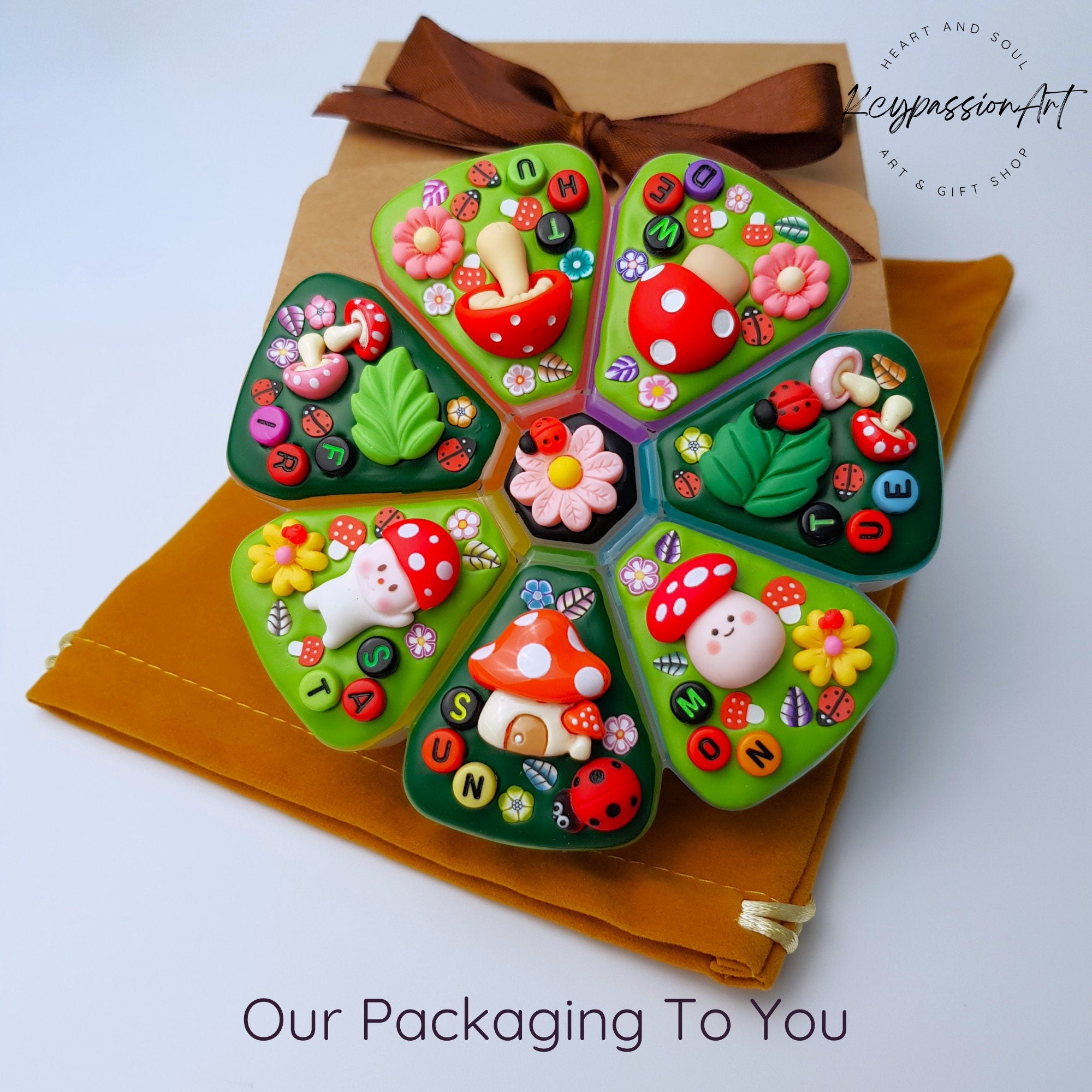 Mushroom Craze - XL Pill Box