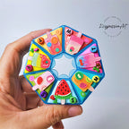 Fruity Popsicle - Heptagon Pill Box