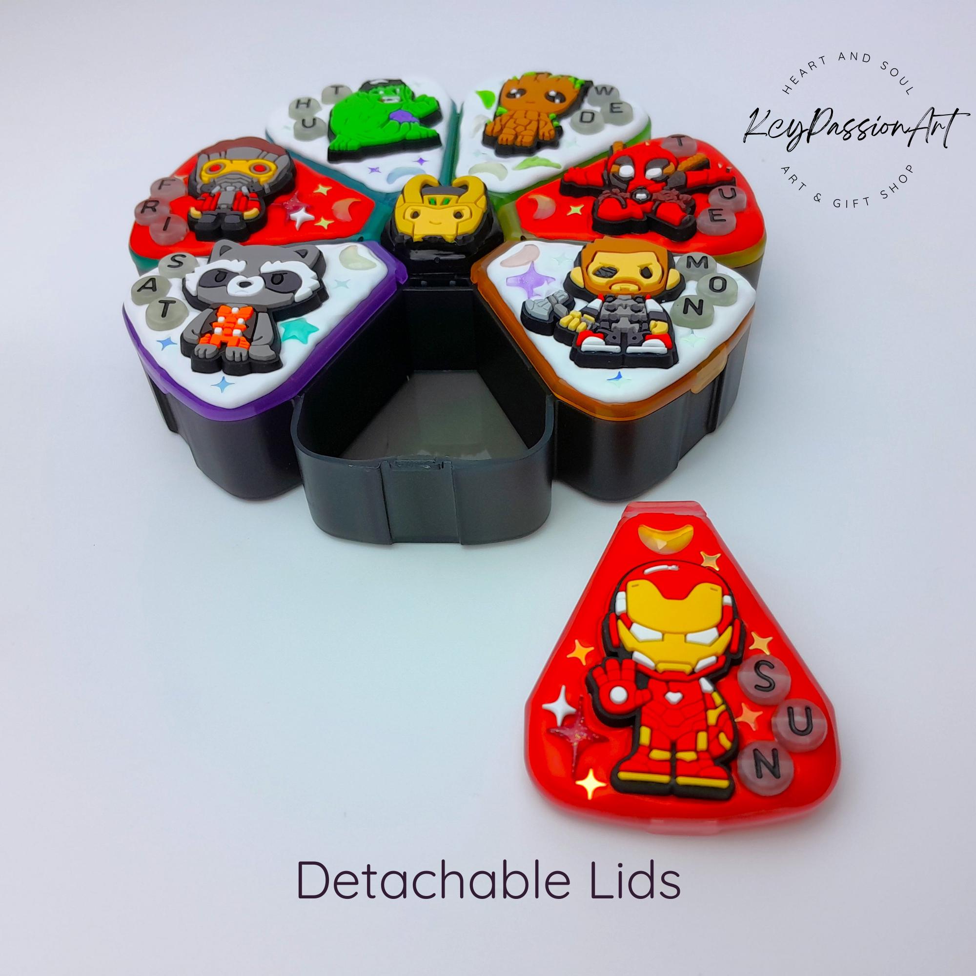 My Favorite Hero  - XL Pill Box