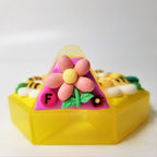 Fuzzy Buzzy Bees - Heptagon Pill Box