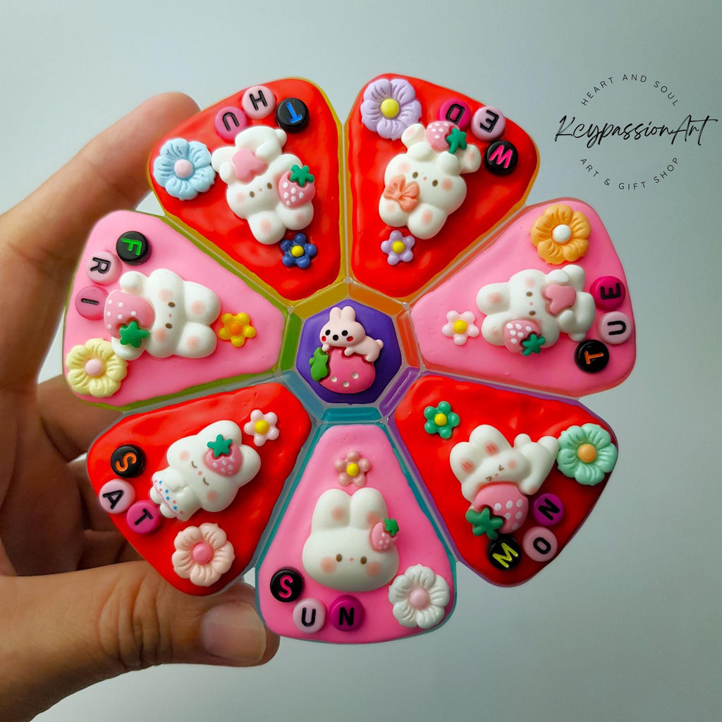 Bunny Berries - XL Pill Box