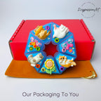 Pilulier décoré 7 jours « Chats et papillons » - Boîte à pilules pour médicaments, vitamines et compléments alimentaires