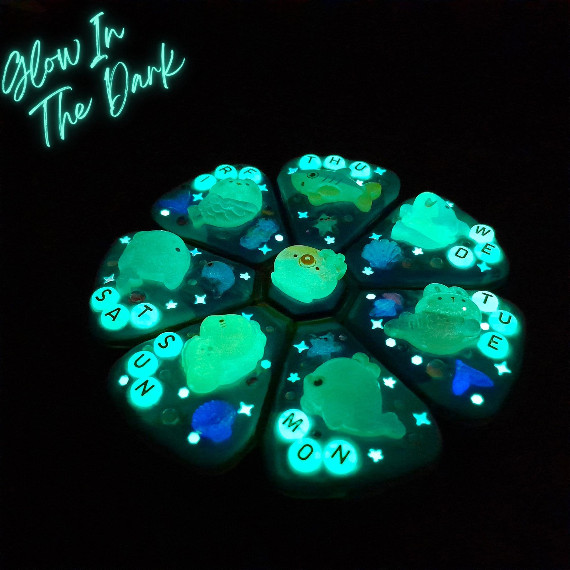 The Ocean Blue Sea - XL Pill Box