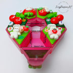 Bunny Berry Cherry - Heptagon Pill Box
