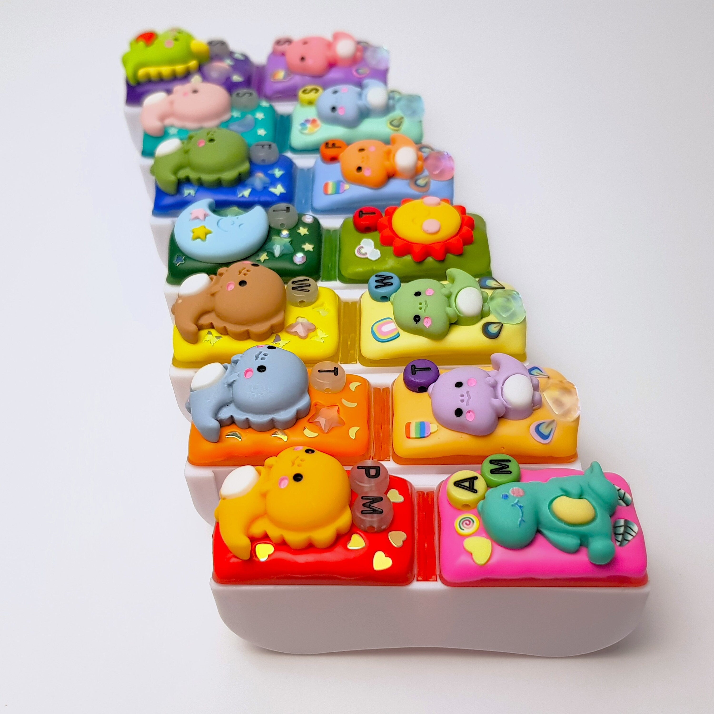 Dino Morning Dino Night - Detachable Pill Box