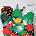 Crazily Love Reds - Heptagon Pill Box