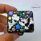 Cute & Playful Starry Night - Single Pill Box