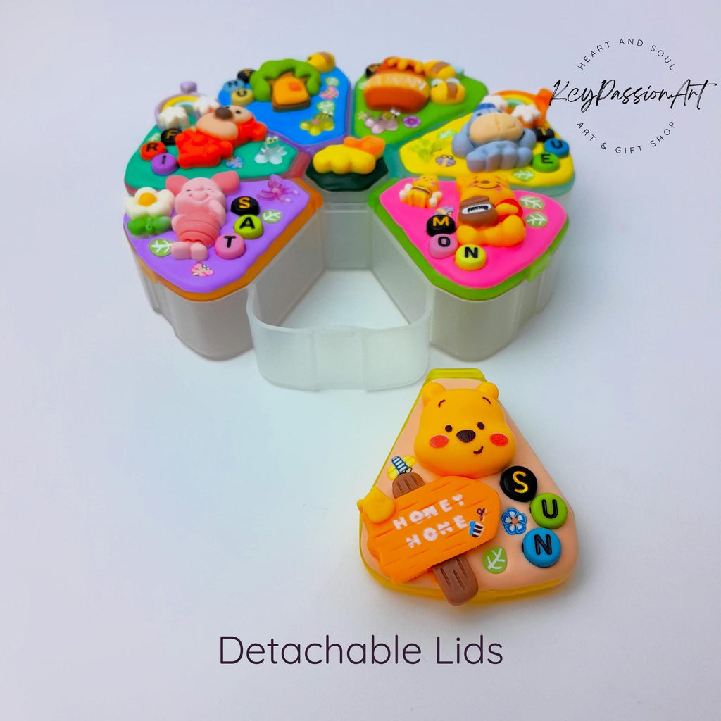 Honey Bear & Friends -XL Pill Box