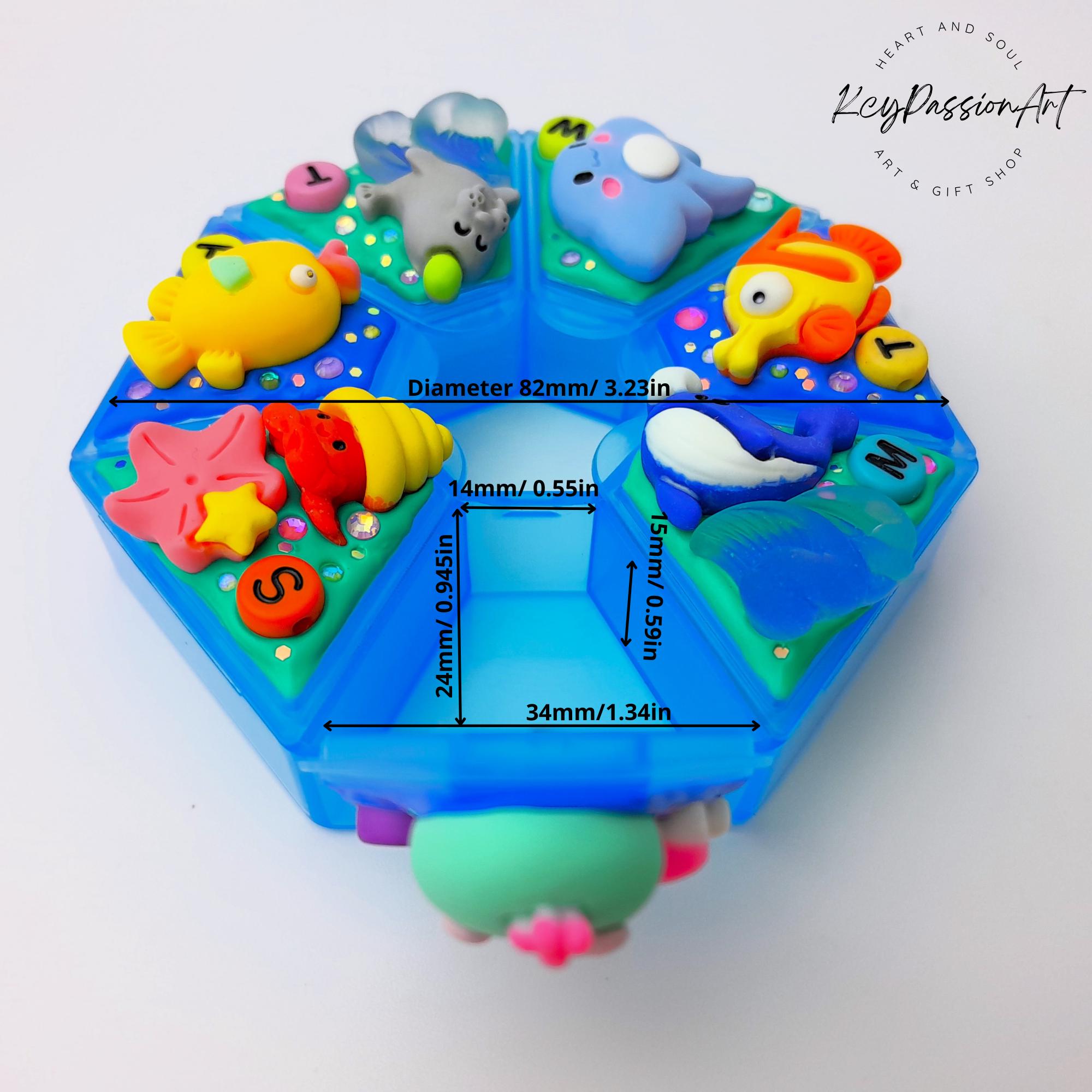 Under The Sea - Heptagon Pill Box