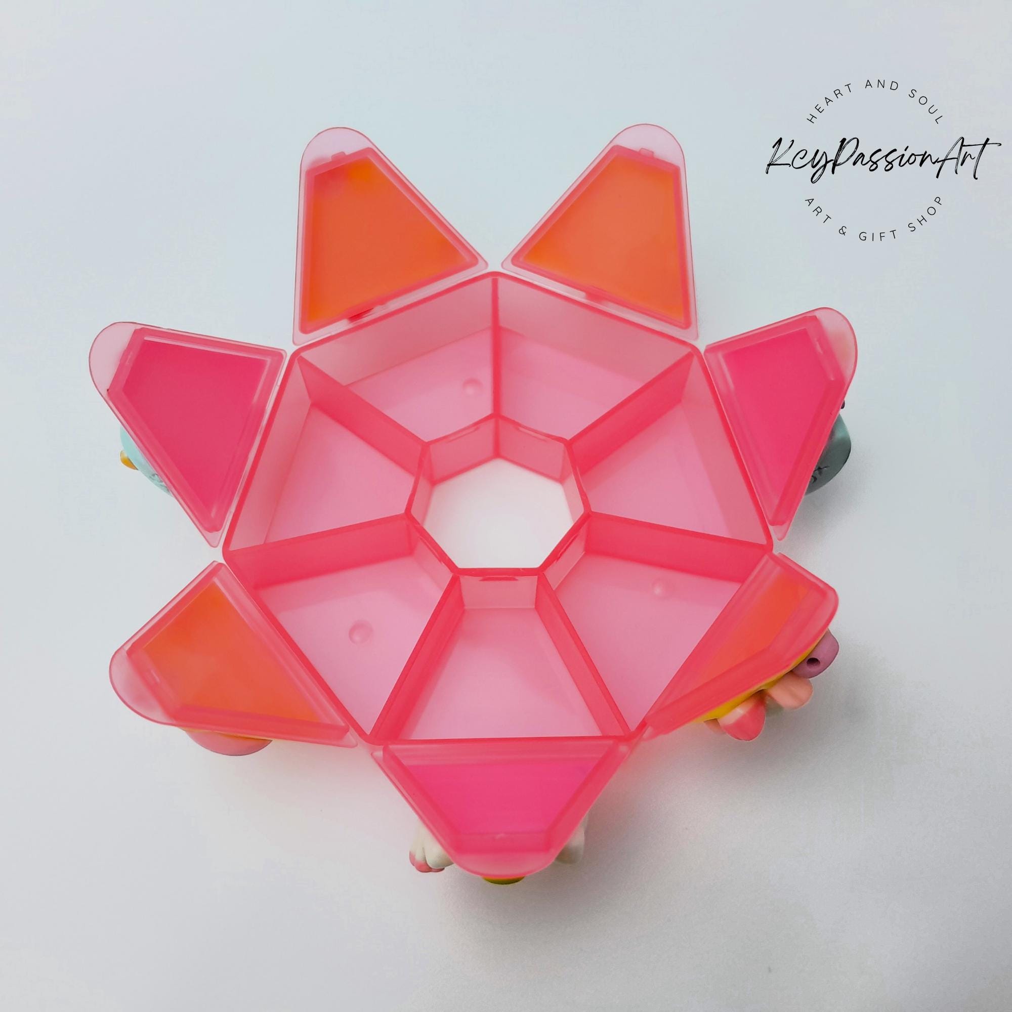 Cat Of Joy - Heptagon Pill Box