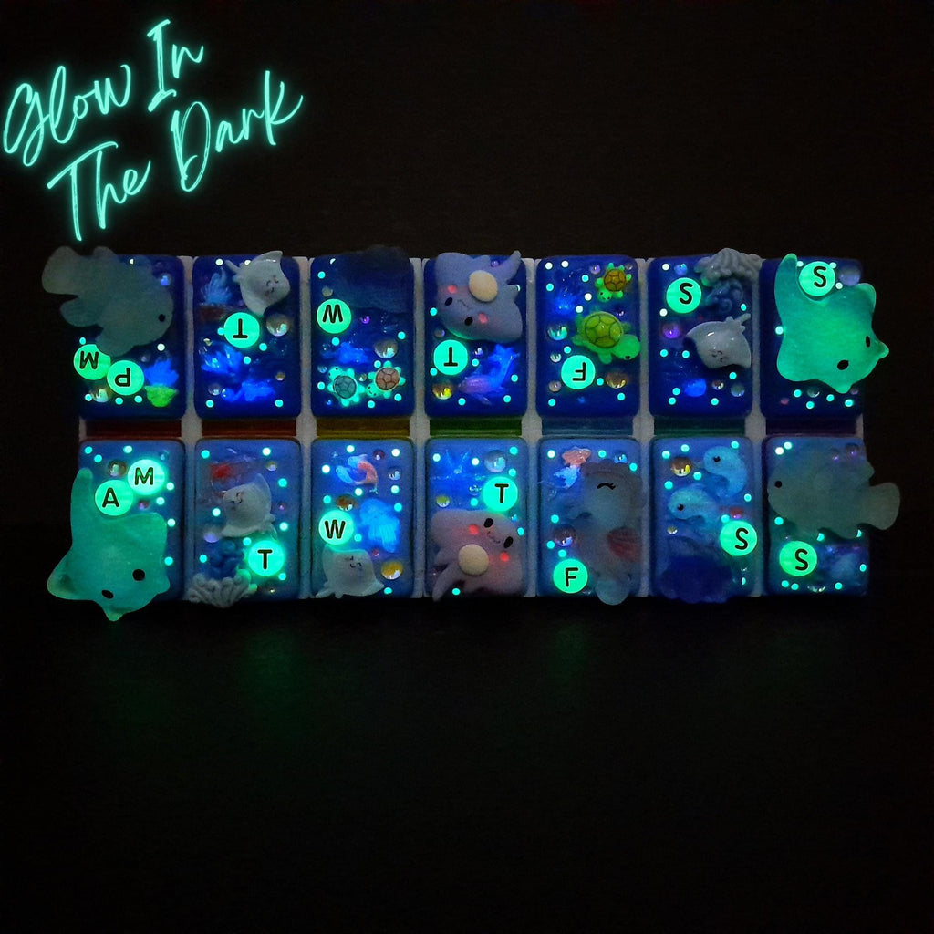 Oceanic Lover - Detachable Pill Box