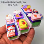 Coffee Day Cats Night Chef Cats - Detachable Pill Box