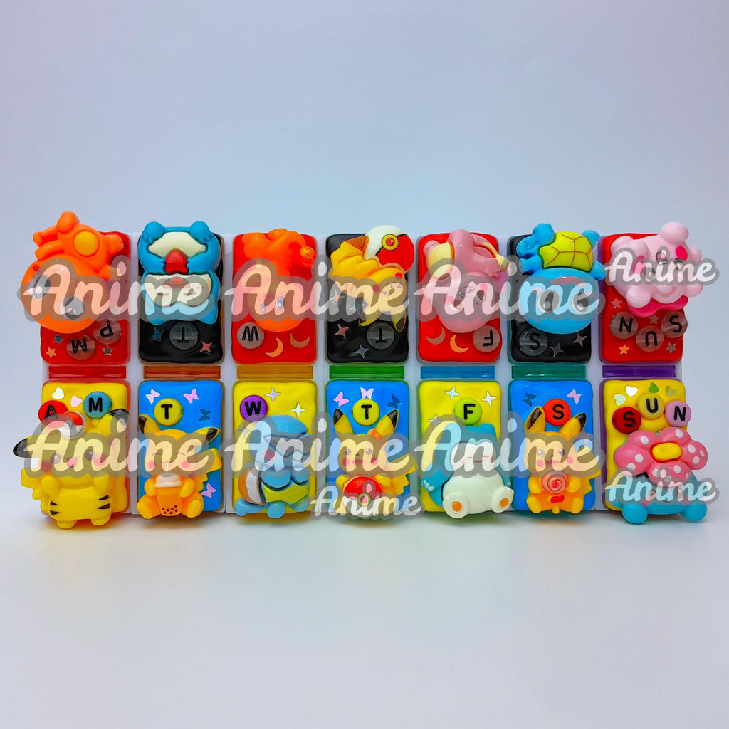 Happy Playmates - Detachable Pill Box