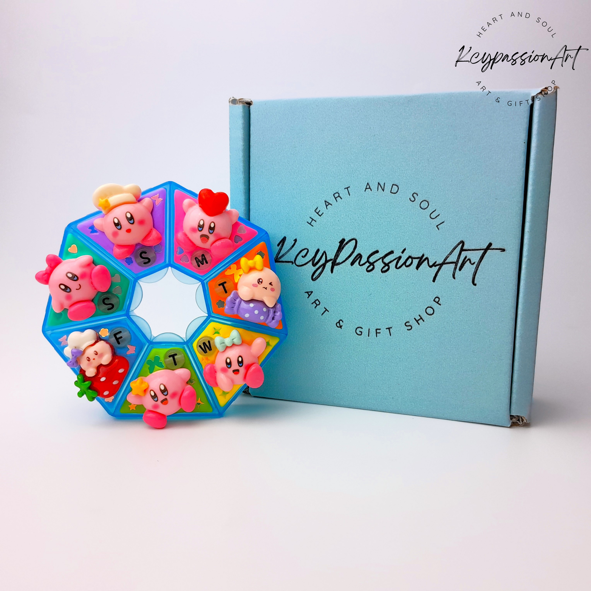 Kirby - Heptagon Pill Box