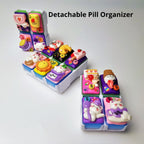 Coffee Day Cats Night Chef Cats - Detachable Pill Box