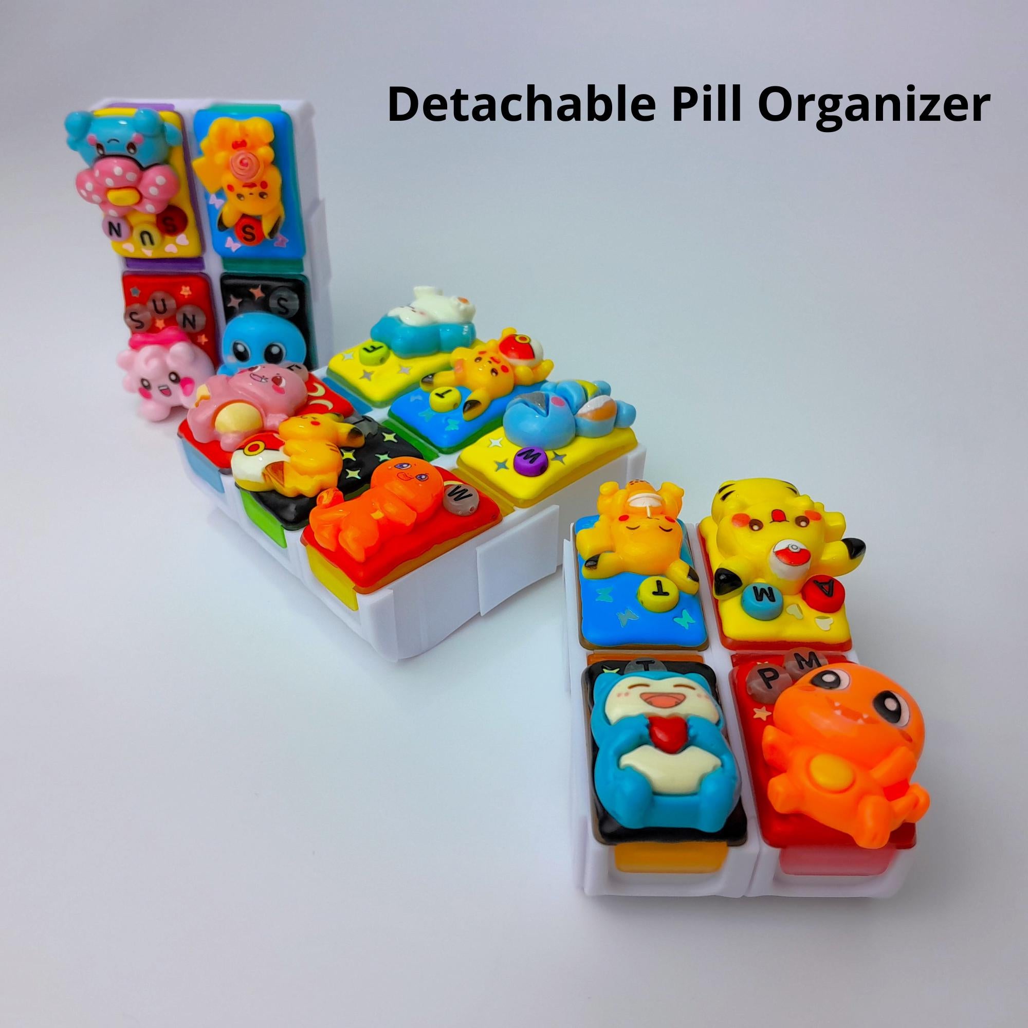 Happy Playmates - Detachable Pill Box