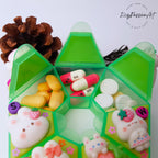 I Love My Strawberry - Heptagon Pill Box