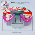 Luminous Bunny Berries - XL Pill Box