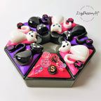 Mysterious Cats - Heptagon Pill Box