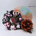 Cute Black Beauty - Heptagon Pill Box