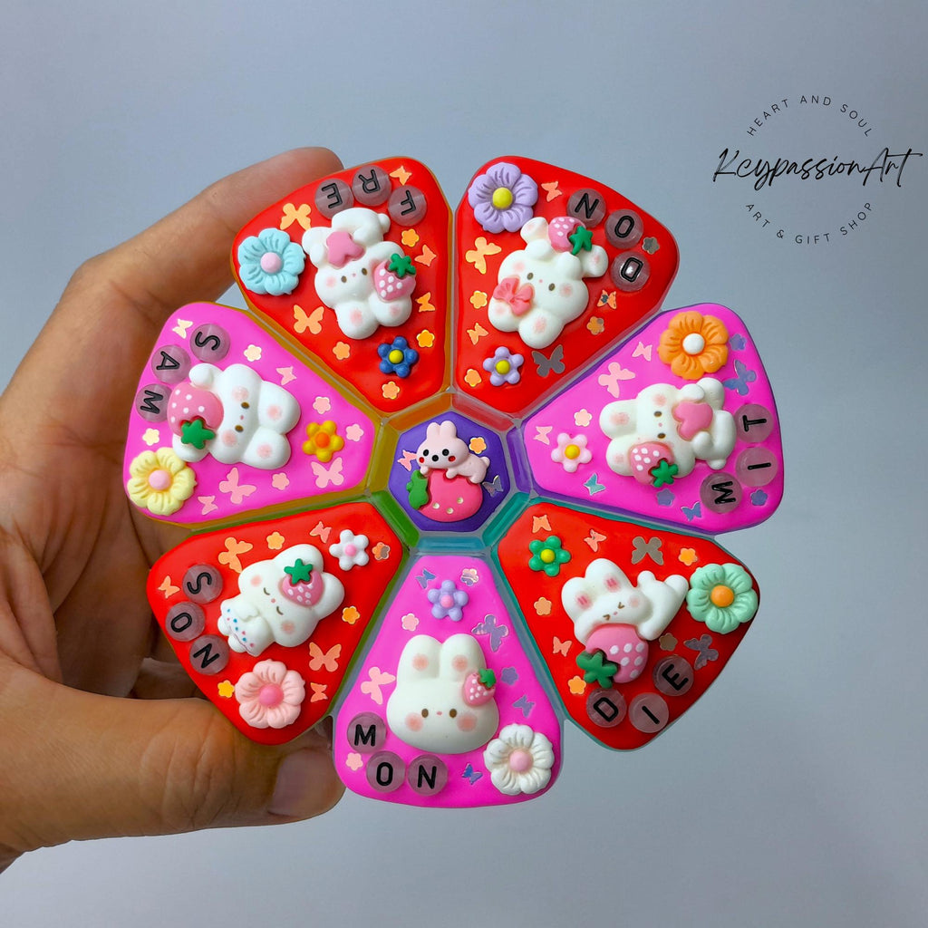 Luminous Bunny Berries - XL Pill Box