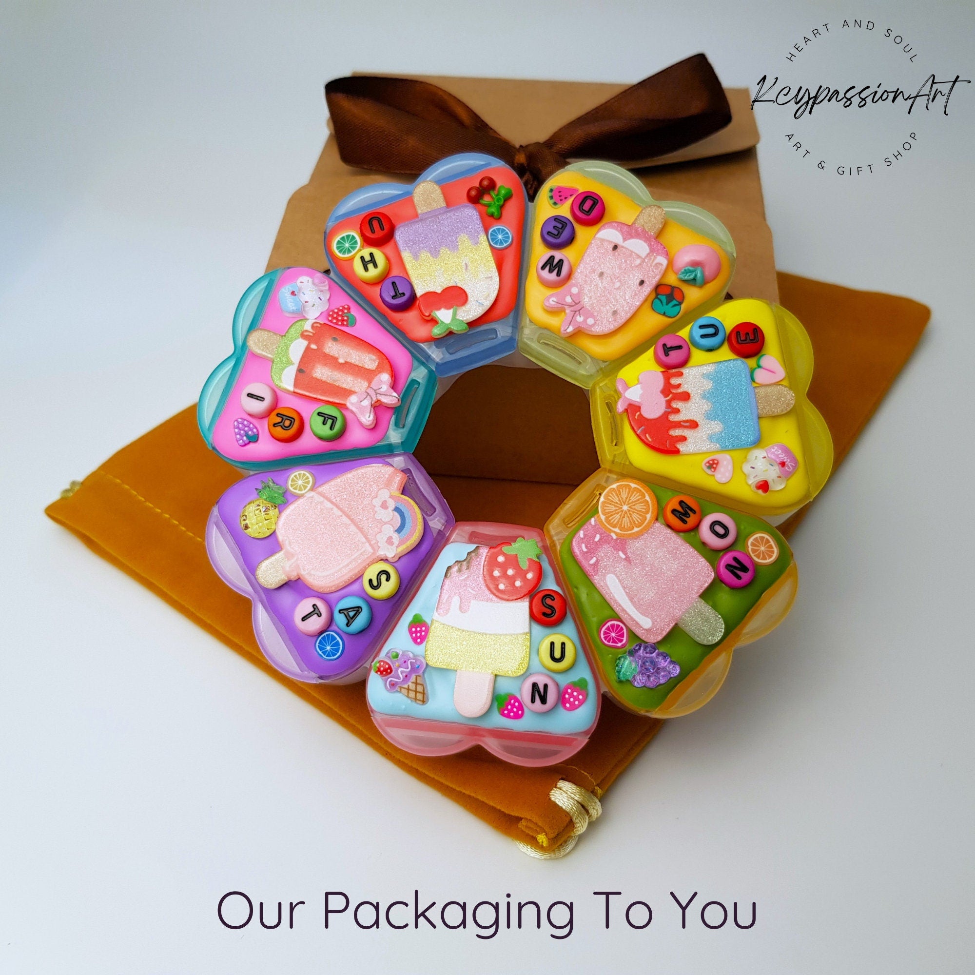 Ice Lolly & Popsicle -  XL Pill Box