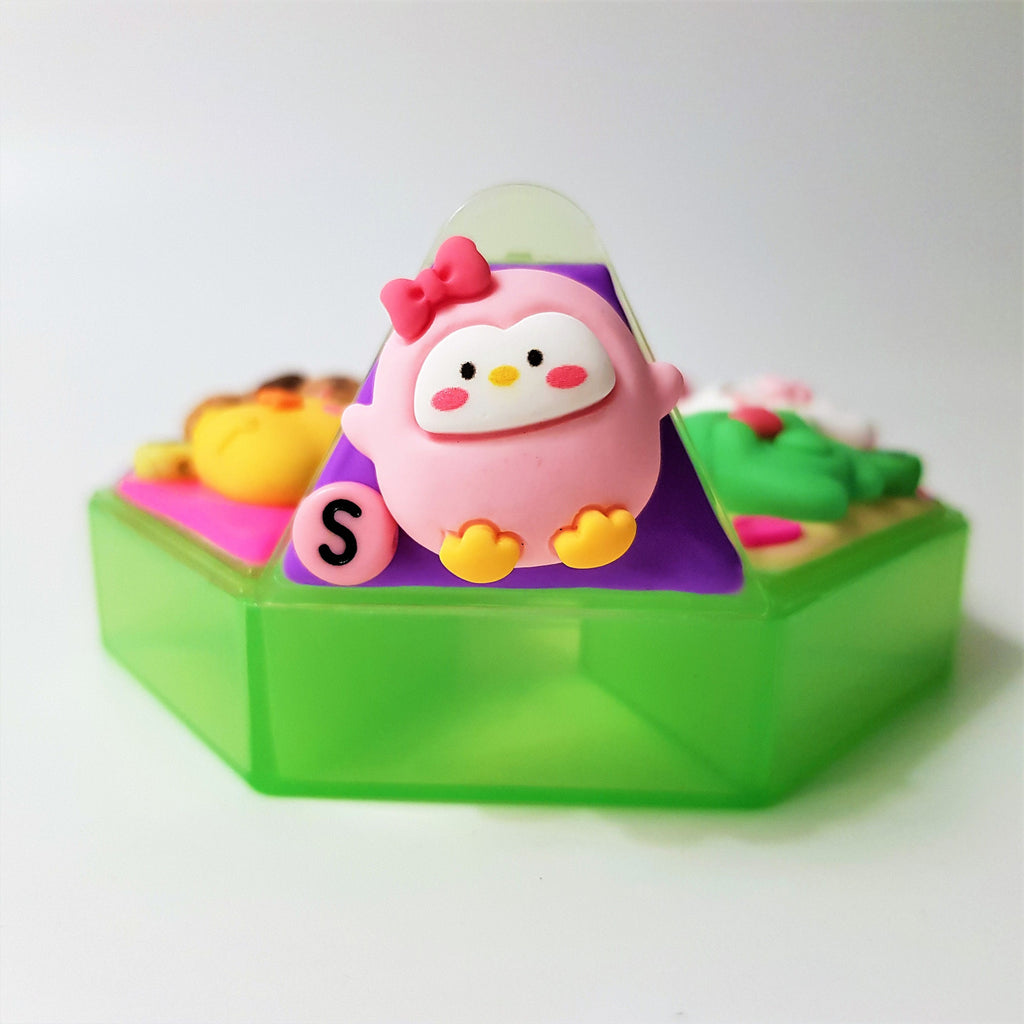 7-Tage-Pillenbox „Fröhliche Freunde“ für morgens und abends, für Medikamente und Nahrungsergänzungsmittel, 7-Tage-Pillenbox für Tag und Nacht