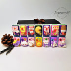 Coffee Day Cats Night Chef Cats - Detachable Pill Box