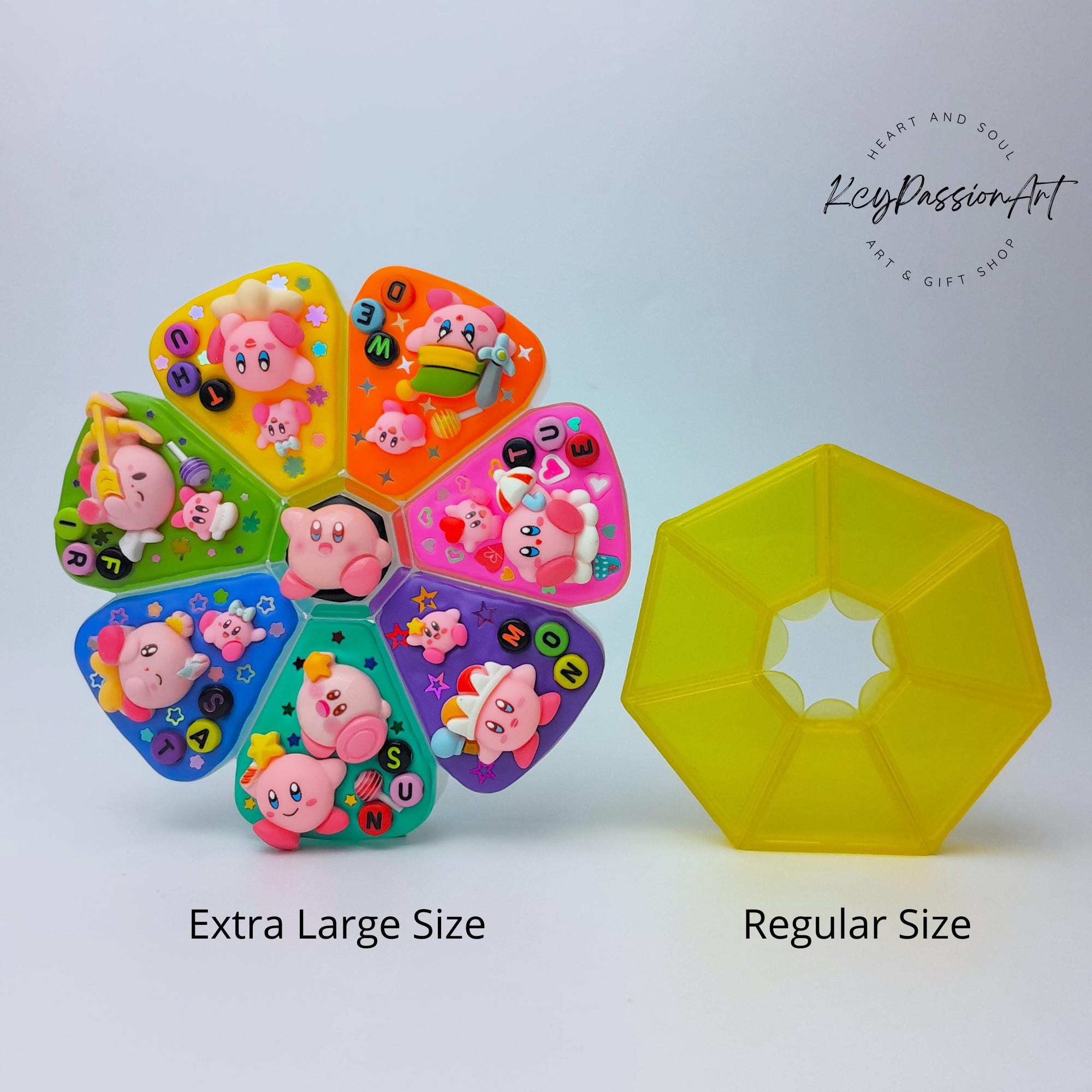 Charge Up Pink Balls - XL Pill Box