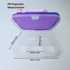 5-Tage-Pillenbox „Kawaii Friends Hangouts“ – Pillendose für morgens und abends, Pillenbehälter, 5-Tage-Pillenetui, Pillenbox für Tag und Nacht