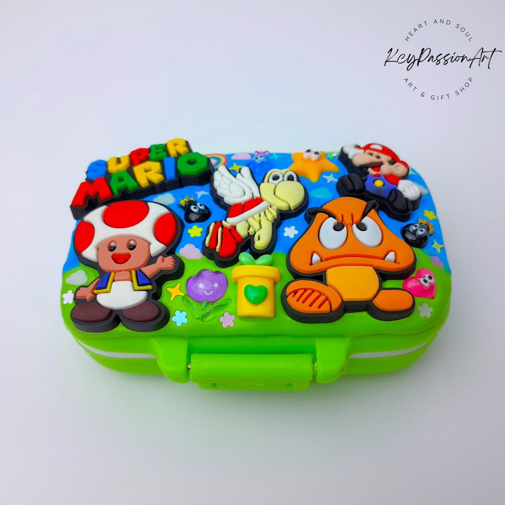 Gaming World 3-Grids Compartments Pill Box