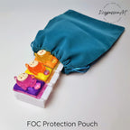 7-Tage-Pillenbox „Colorful We Glow“ – Leuchtende, niedliche Pillendose, Medikamenten- und Vitaminspender, Wochen-Pillenbox