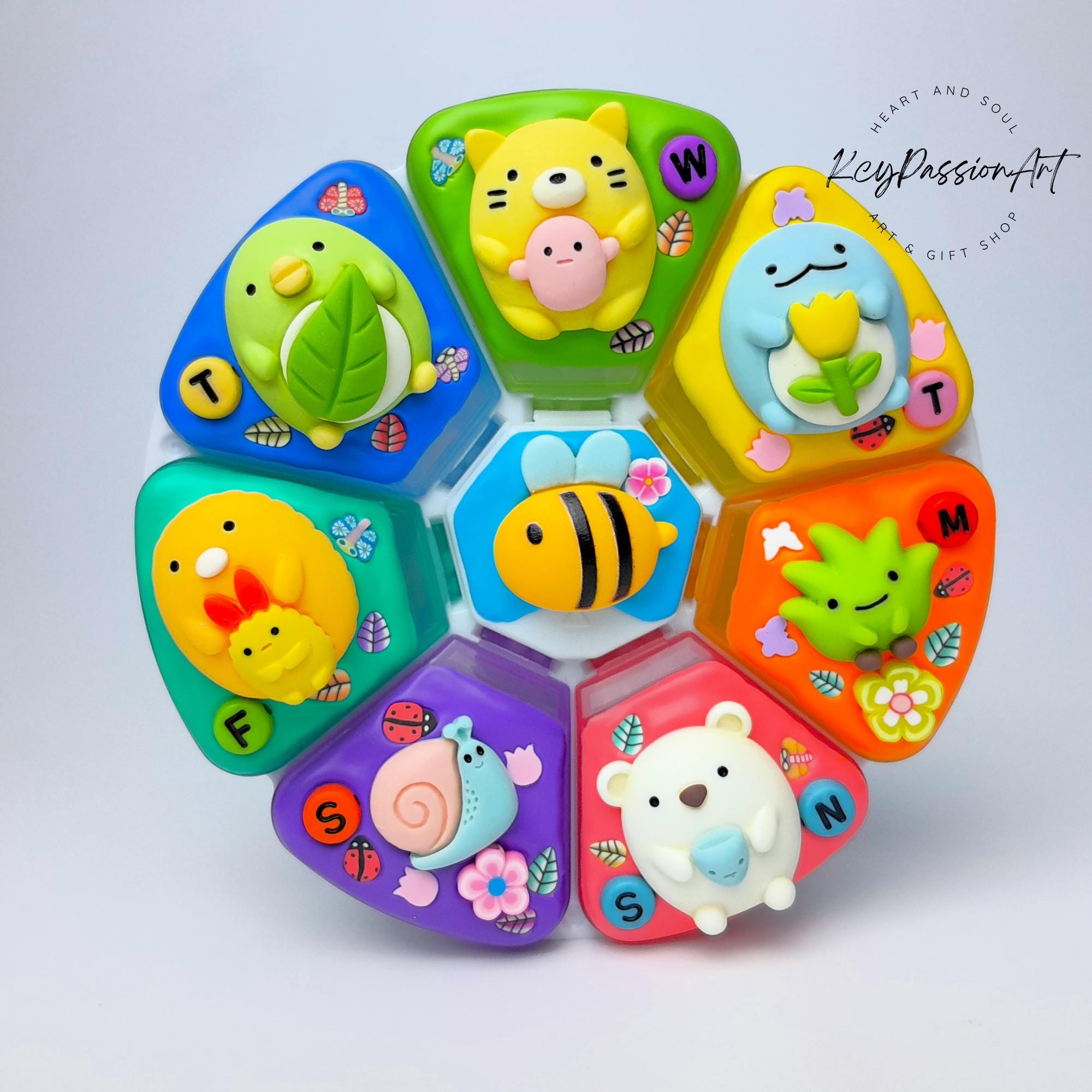 Blissful Garden - XL Pill Box