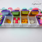 Cappuccino Cats - Detachable Pill Box