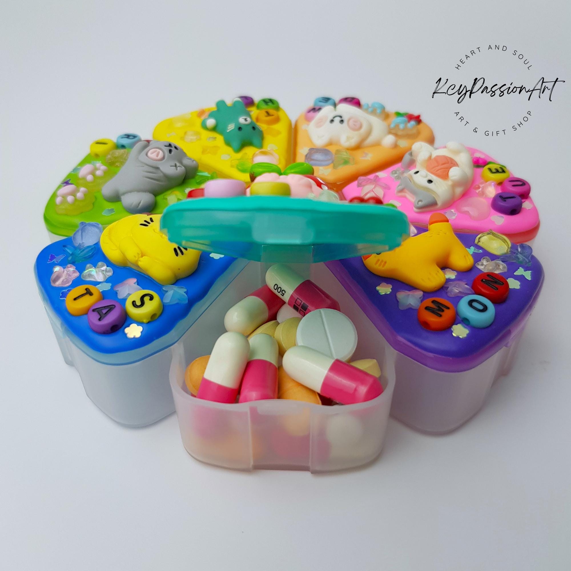 Kitty Cherry-ish You Decorated XL Pill Box